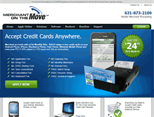 Tablet Screenshot of merchantonthemove.com